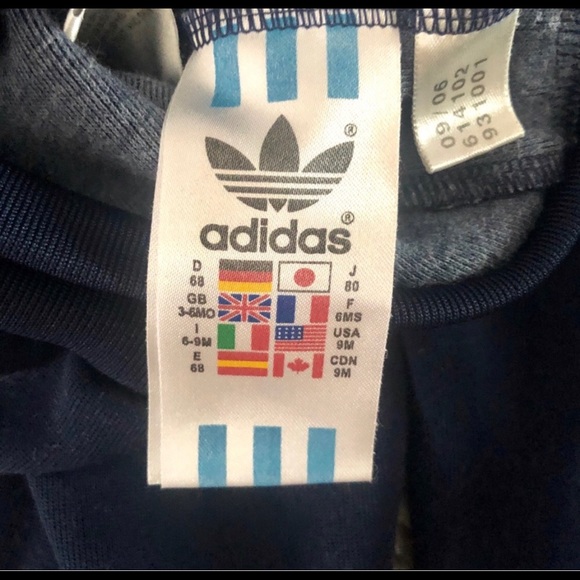 Adidas Toddler Track Suit Top Pants 9 Months - Picture 8 of 8